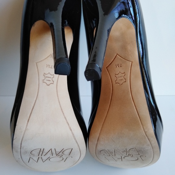 Joan and David patent leather black pumps - Picture 4 of 6